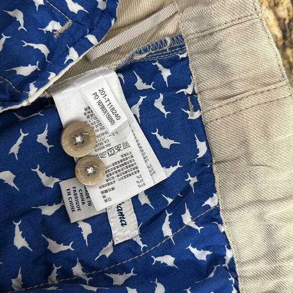 Tommy Bahama Linen Blend Straight Leg Pants In Sandbar Size L - Picture 6 of 10
